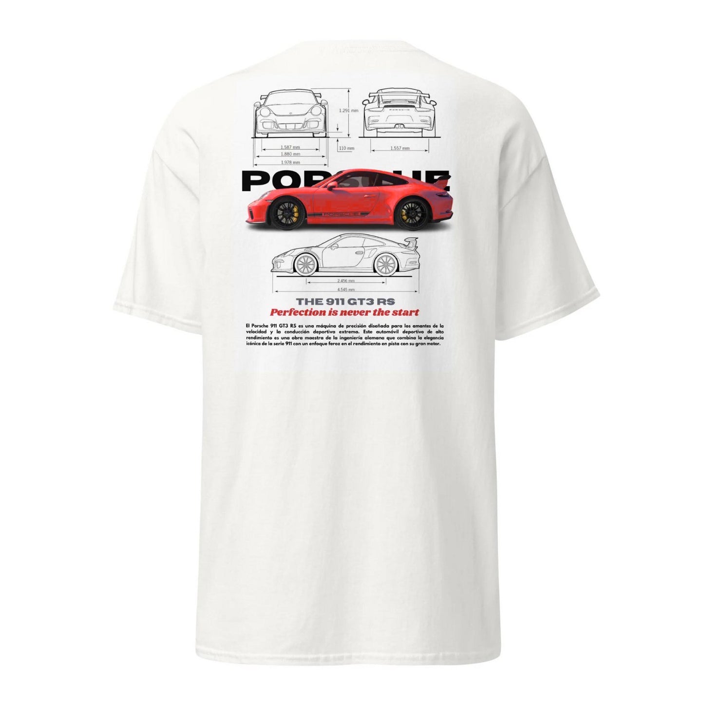 CAMISETA OVERSIZED PORSCHE GT3 RS - TRIDAN