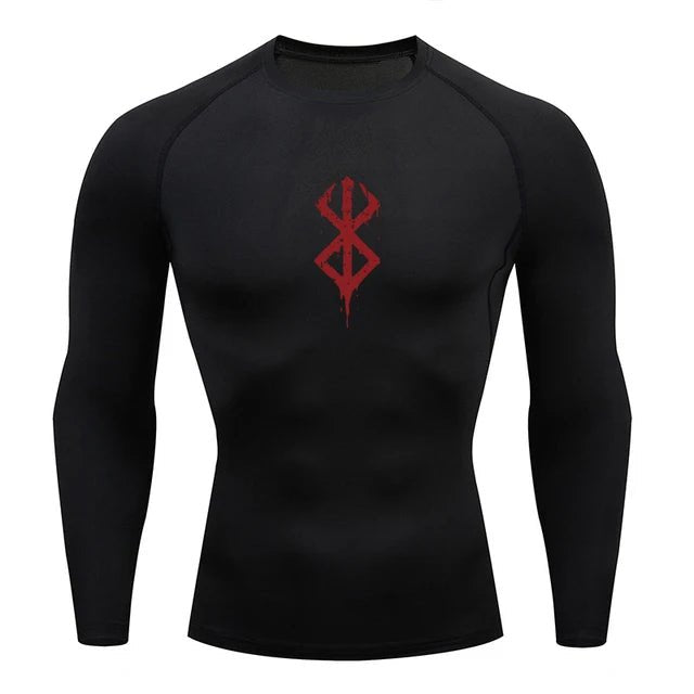 CAMISETA GYM BERSERK LONG SLEEVE - TRIDAN