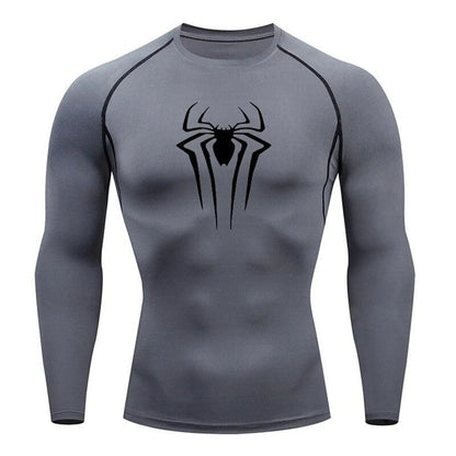 CAMISETA GYM SPIDERMAN LONG SLEEVE - TRIDAN