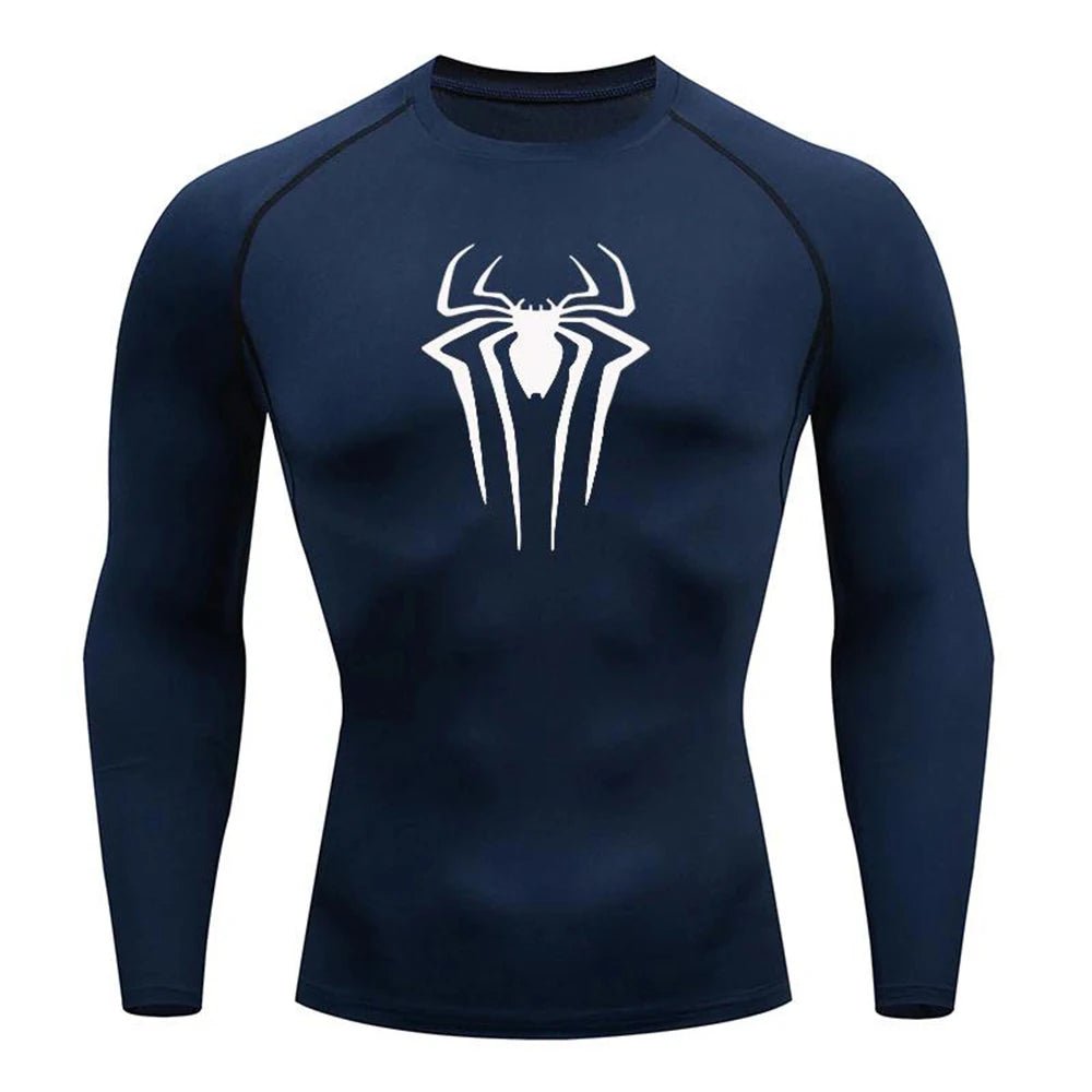 CAMISETA GYM SPIDERMAN LONG SLEEVE - TRIDAN
