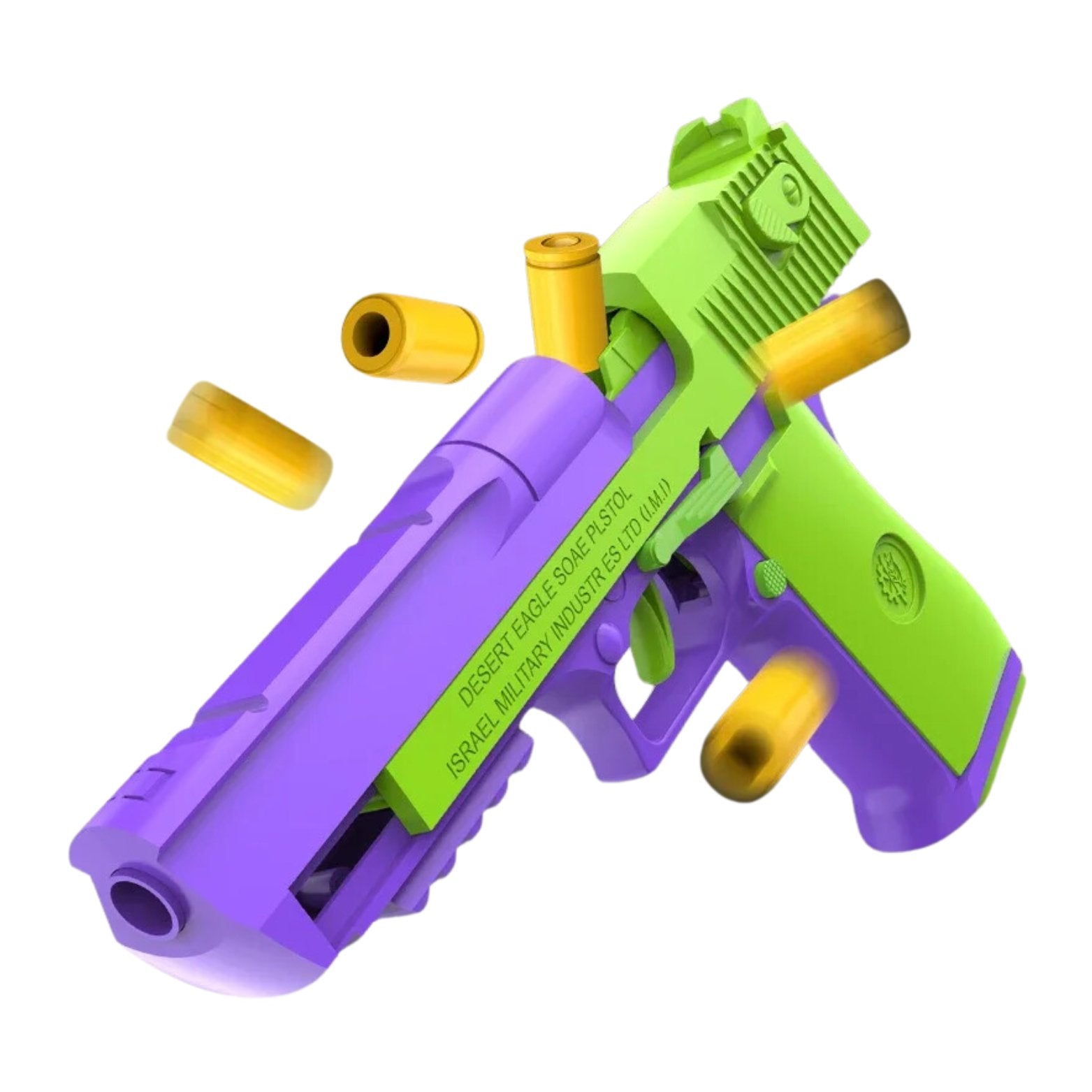 SUPER PISTOLA ANTI-STRESS (COM PENTE) - TRIDAN